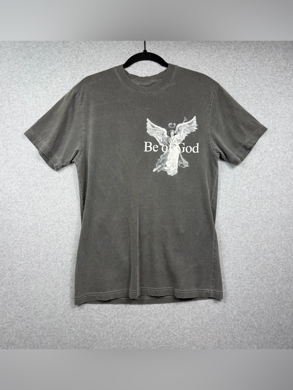 Million Dolla Motive Be of God Black Vintage Wash T-shirt Men’s Size Medium